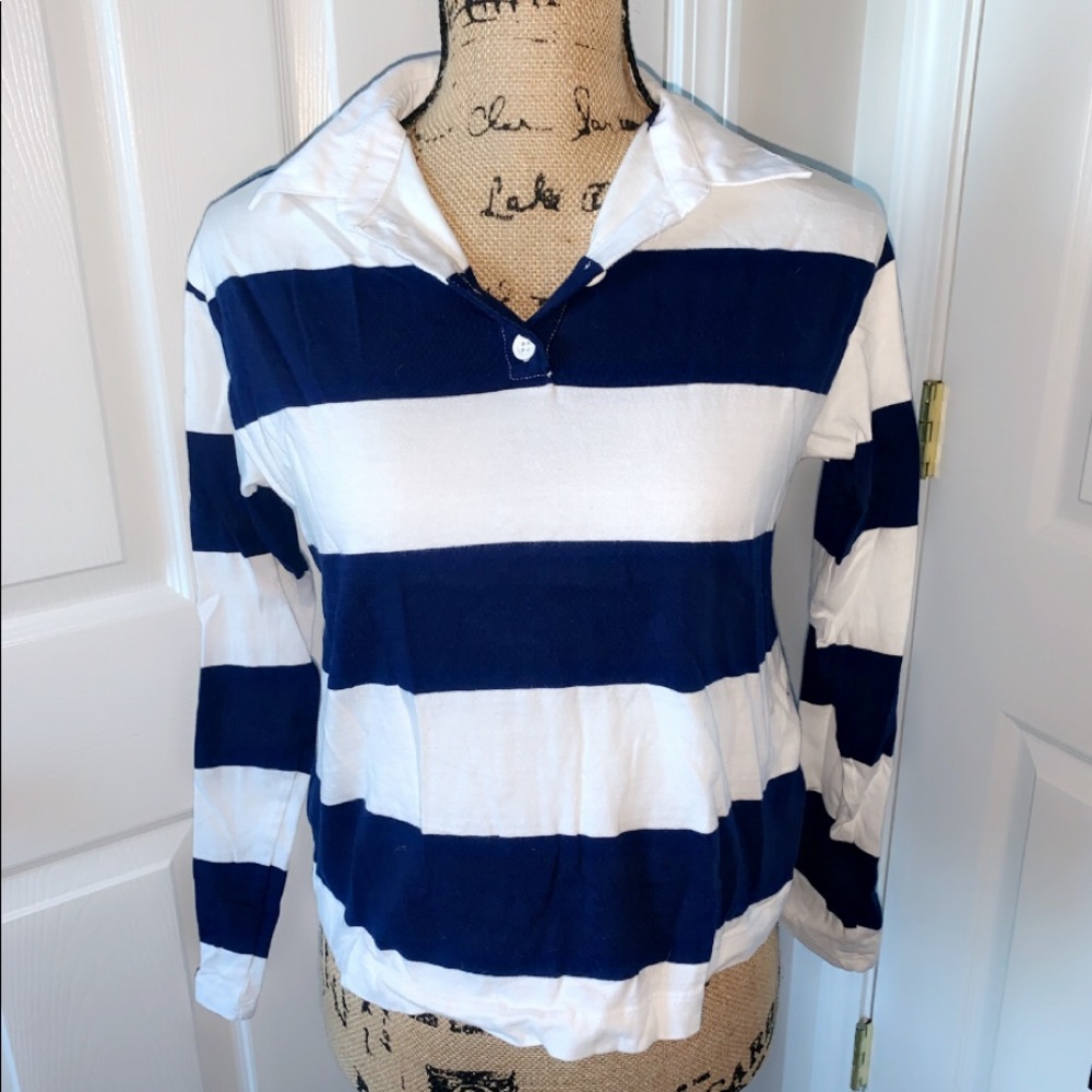 Trendy Collared Long sleeve shirt